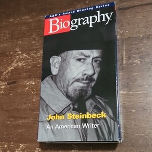 A&E Biography‎ John Stienbeck Vhs